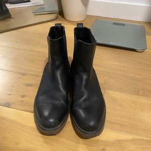 Vince Men's Black Leather Boots